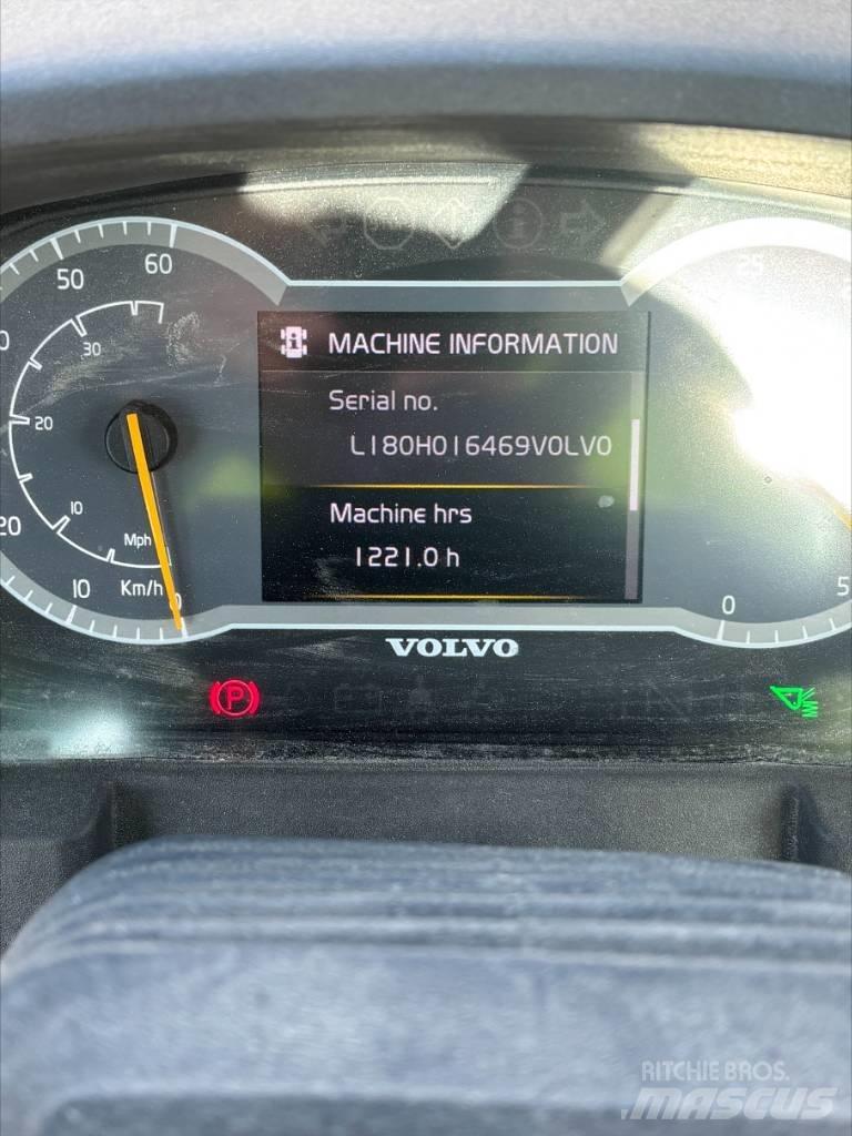 Volvo L180H Naudoti ratiniai krautuvai