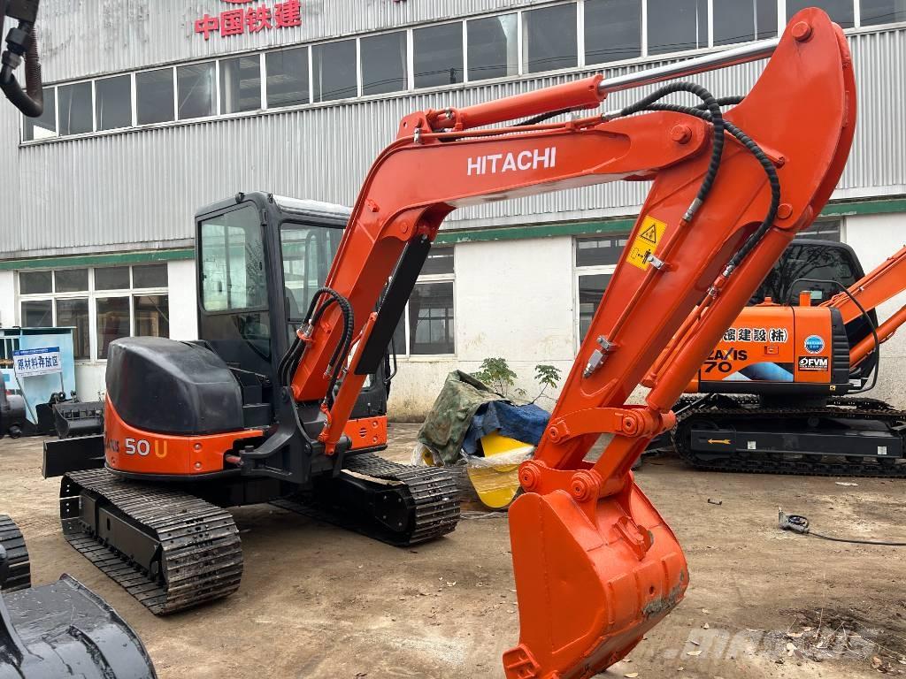 Hitachi ZX 50 Mini ekskavatoriai < 7 t