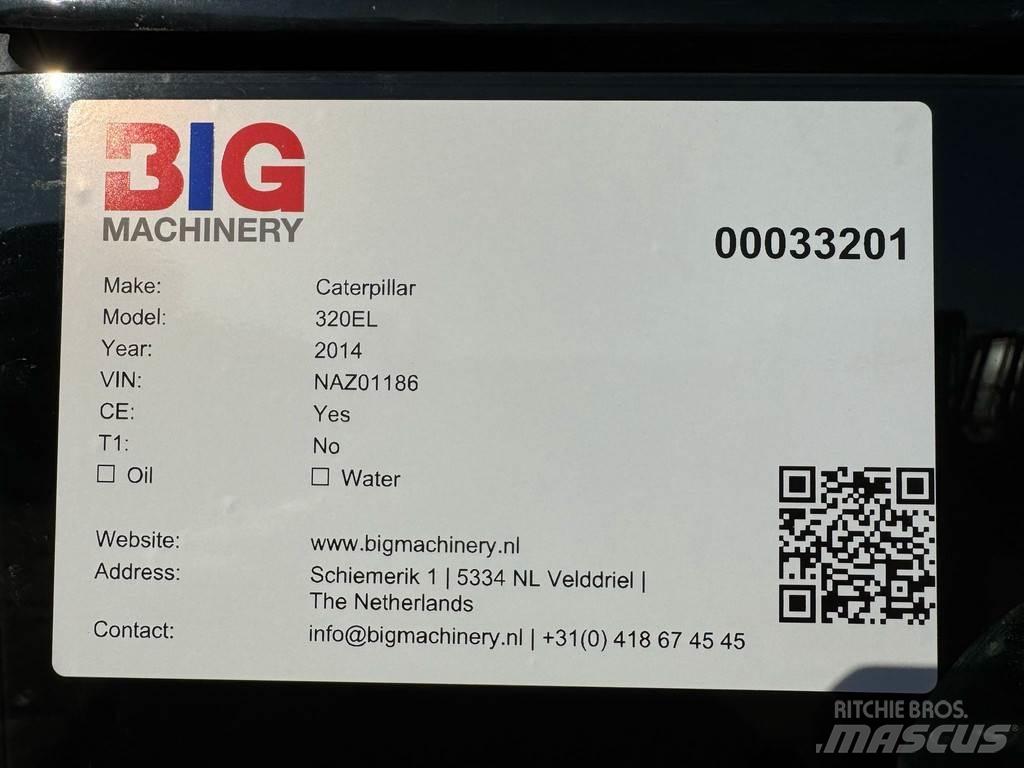 CAT 320EL Vikšriniai ekskavatoriai