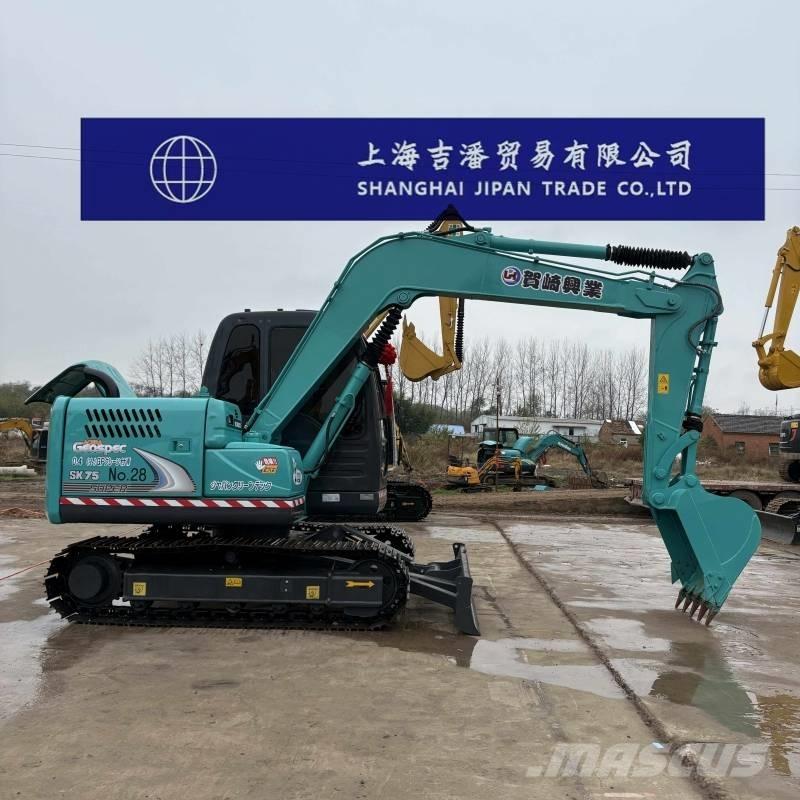Kobelco SK 75 Vidutinės galios ekskavatoriai 7-12 t