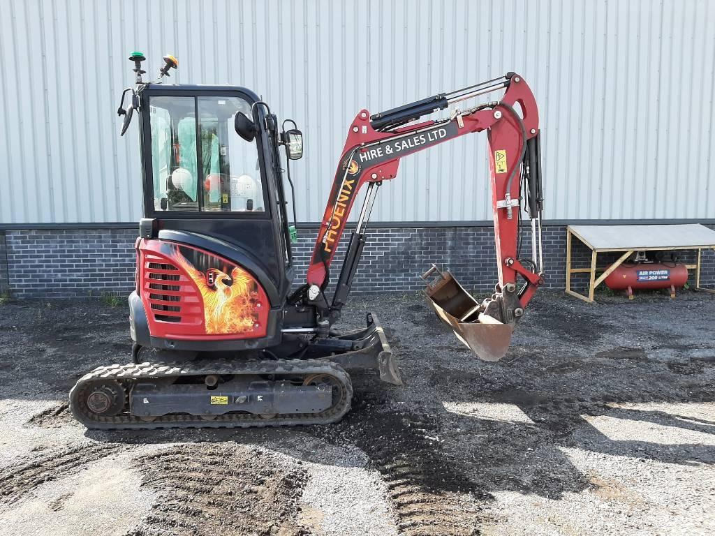 Yanmar Vio 26 Mini ekskavatoriai < 7 t