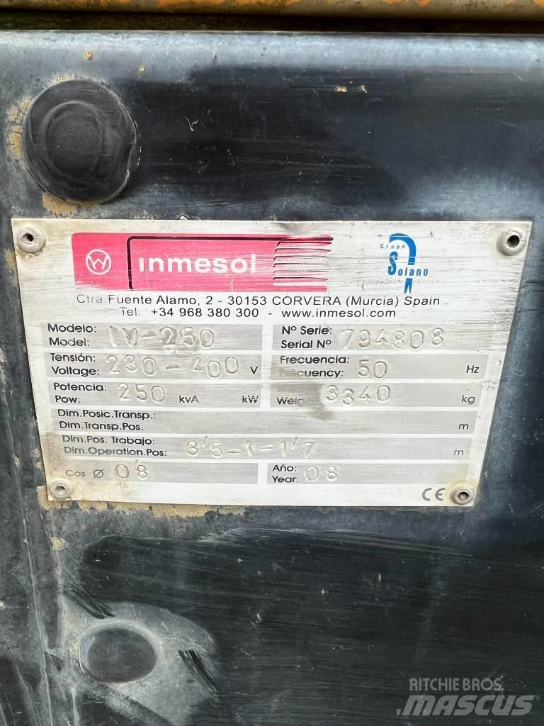Inmesol IV-250 Dyzeliniai generatoriai