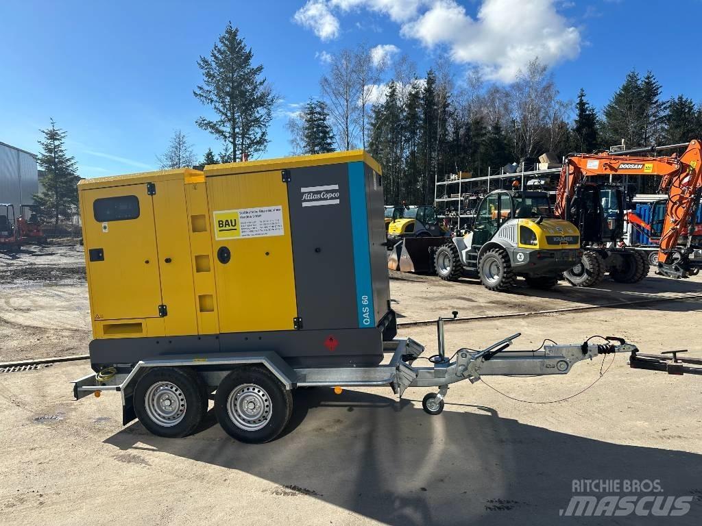 Atlas Copco QAS 60 Dyzeliniai generatoriai