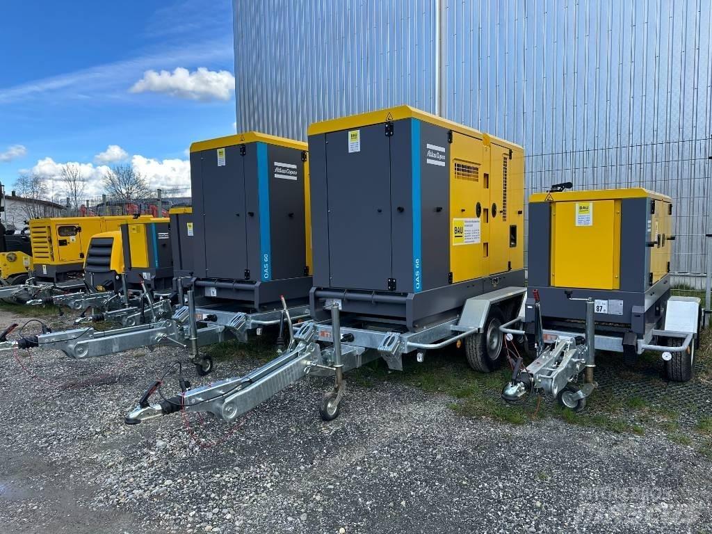 Atlas Copco QAS 60 Dyzeliniai generatoriai
