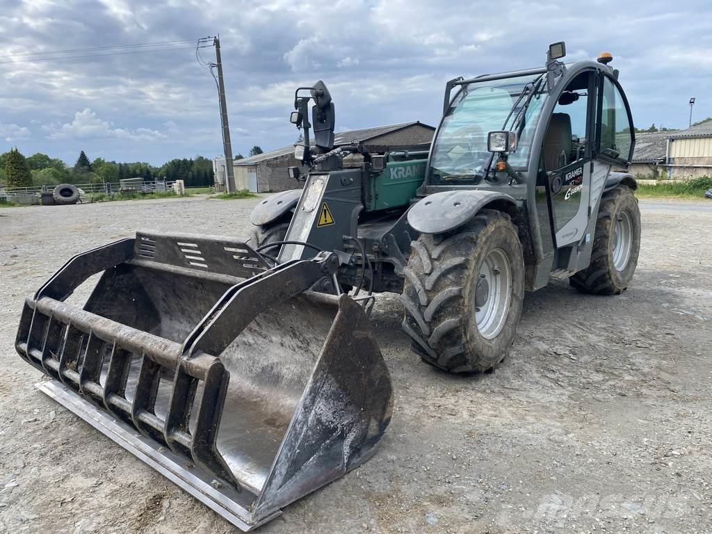 Kramer KT 407 Teleskopiniai krautuvai žemės ūkiui