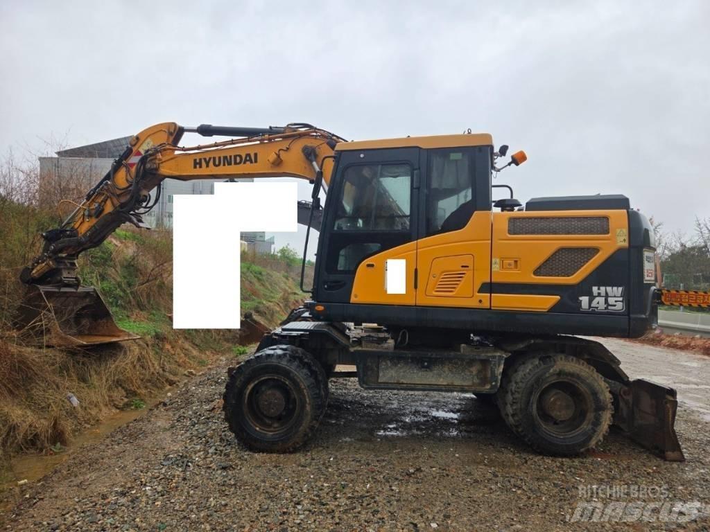Hyundai HW 145 Ratiniai ekskavatoriai
