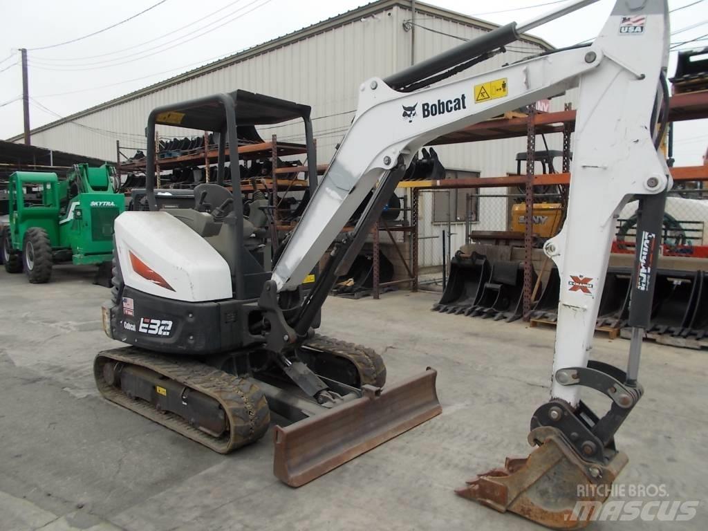 Bobcat E32i Mini ekskavatoriai < 7 t