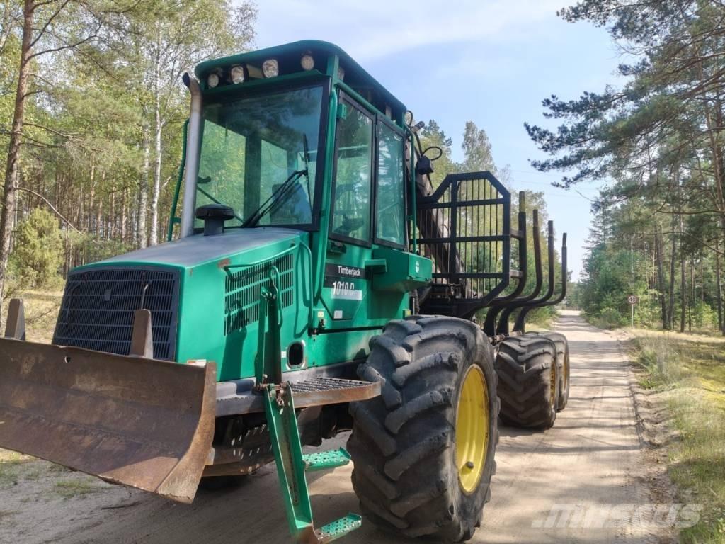 Timberjack 1010D Naudoti miškovežiai (Forvarderiai)