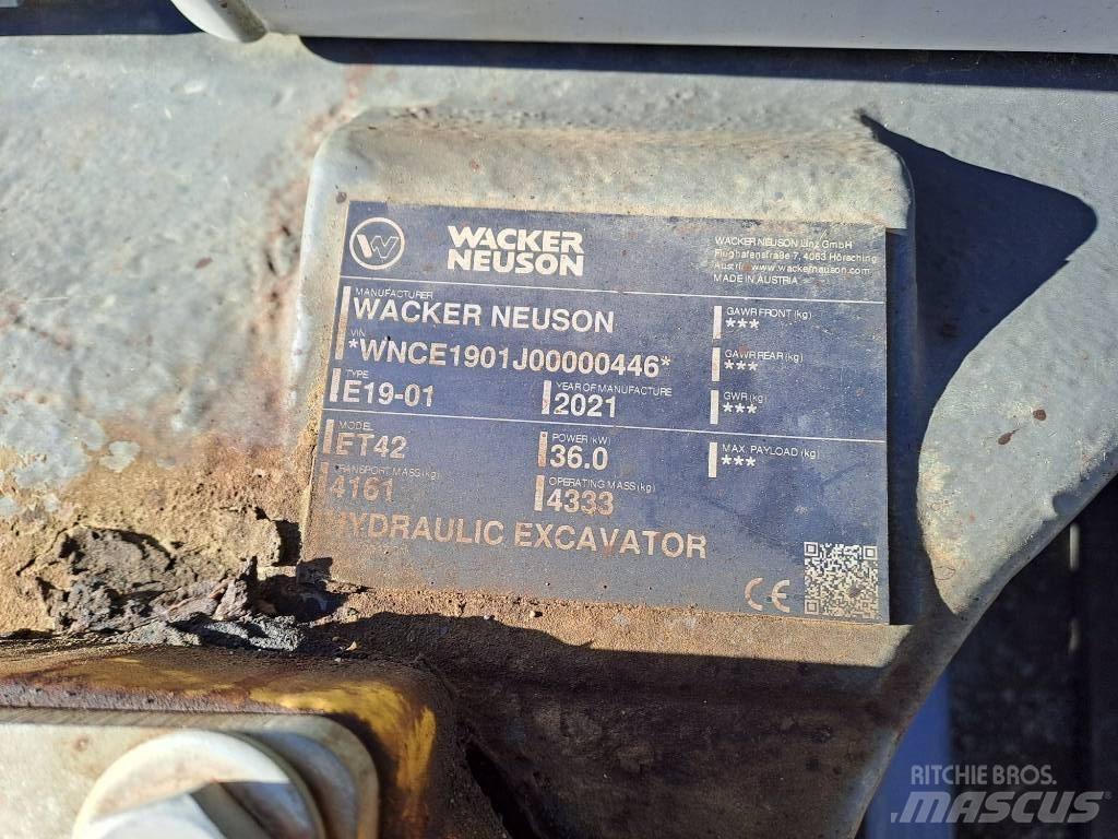 Wacker Neuson ET42 Vikšriniai ekskavatoriai