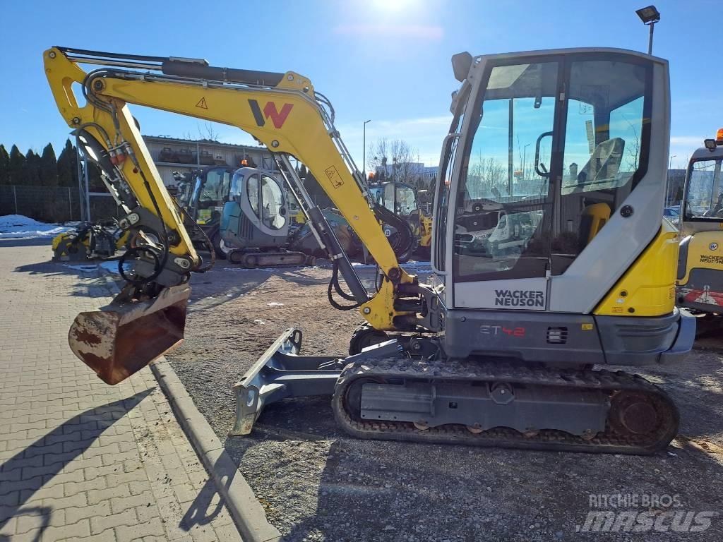 Wacker Neuson ET42 Vikšriniai ekskavatoriai