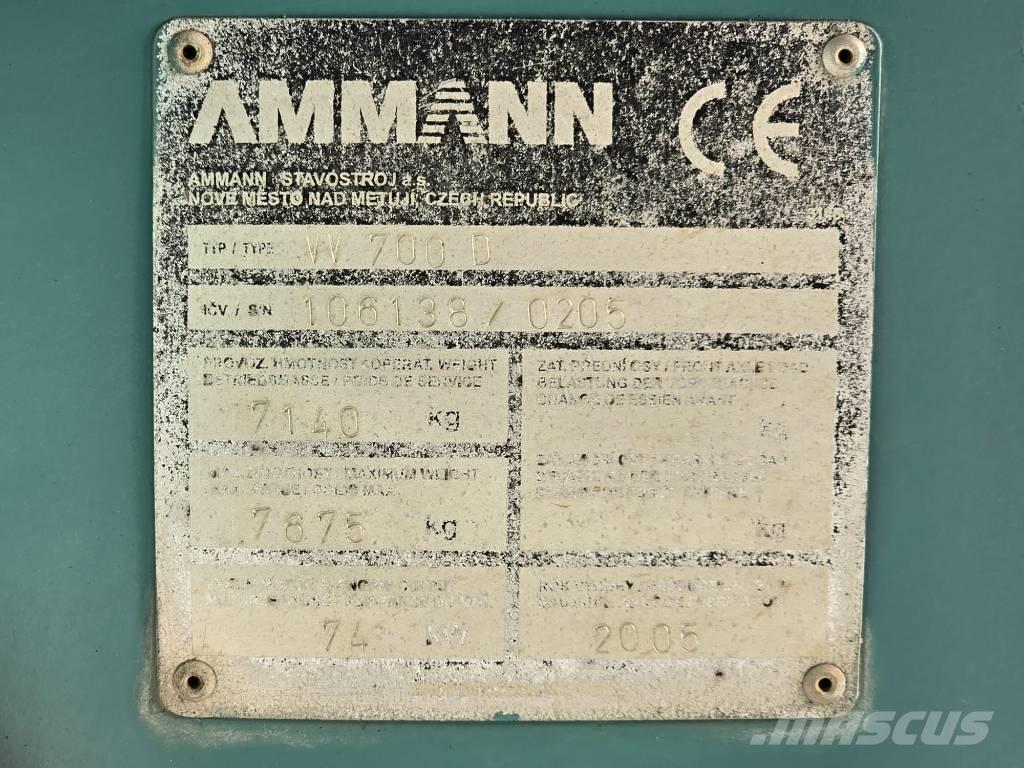 Ammann VV 700 D Kombinuoti volai