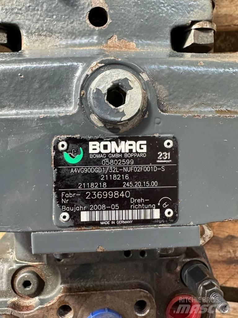 Bomag BW 211 Hidraulikos įrenginiai