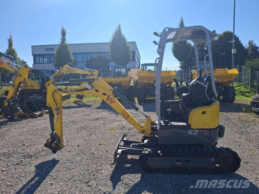 Wacker Neuson EZ17 Vikšriniai ekskavatoriai