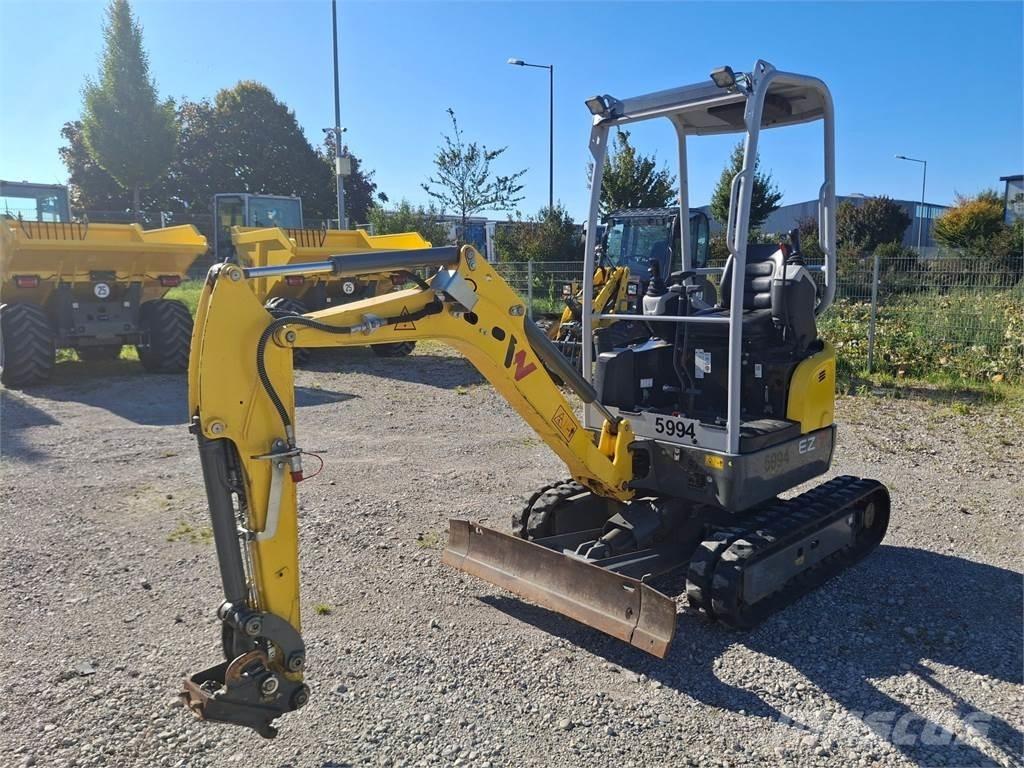 Wacker Neuson EZ17 Vikšriniai ekskavatoriai