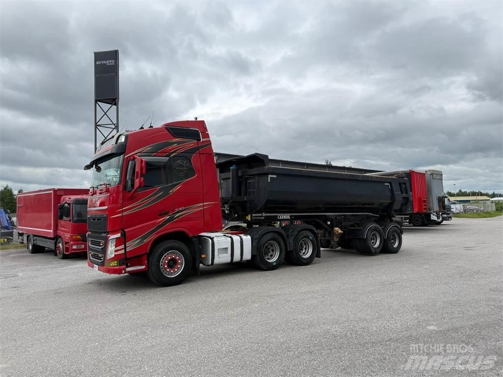 Volvo FH540 6x4 Naudoti vilkikai