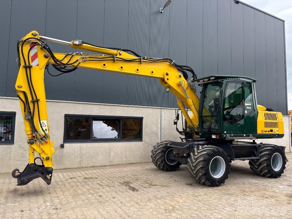 Atlas 160 W - 140 W Ratiniai ekskavatoriai