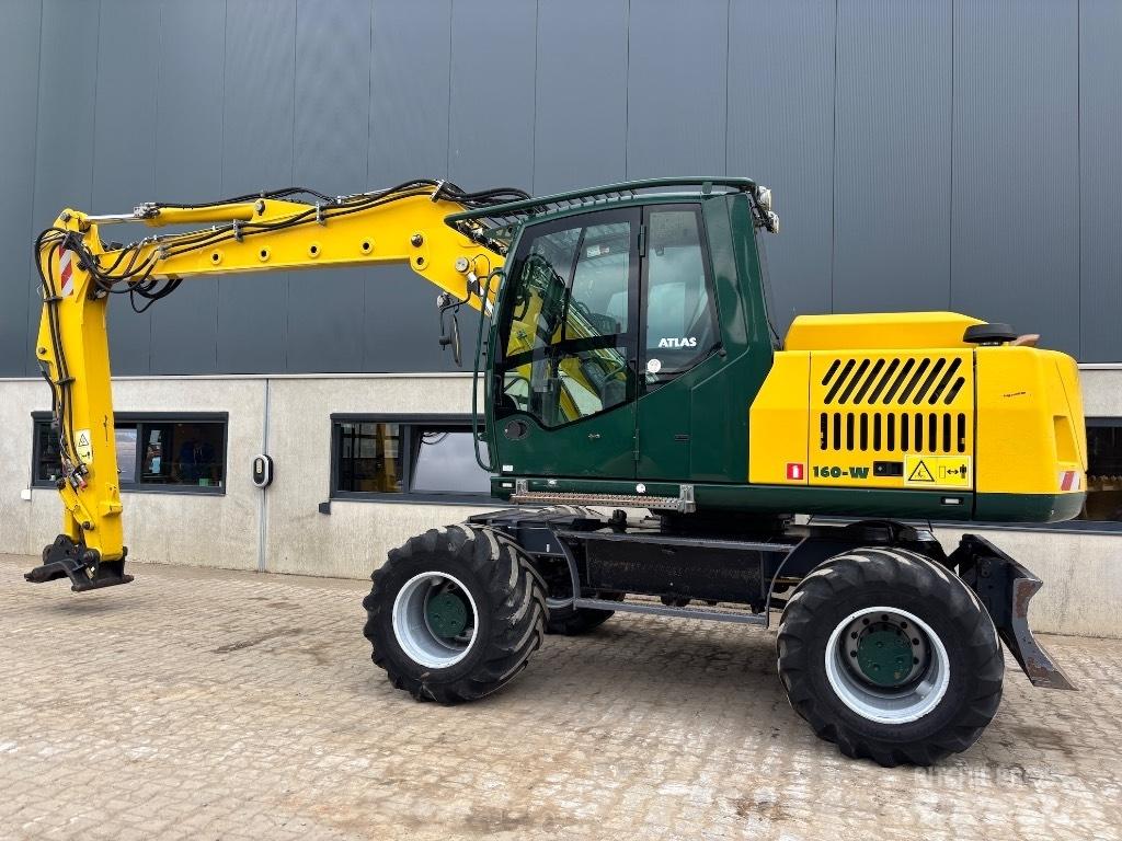 Atlas 160 W - 140 W Ratiniai ekskavatoriai