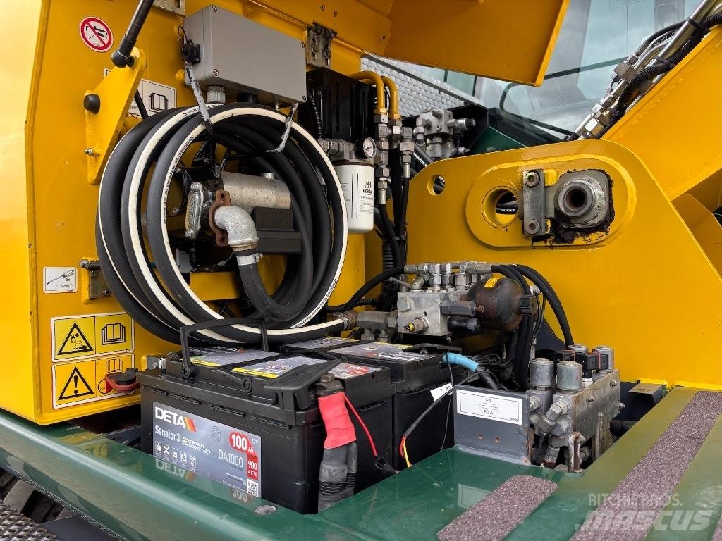 Atlas 160 W - 140 W Ratiniai ekskavatoriai