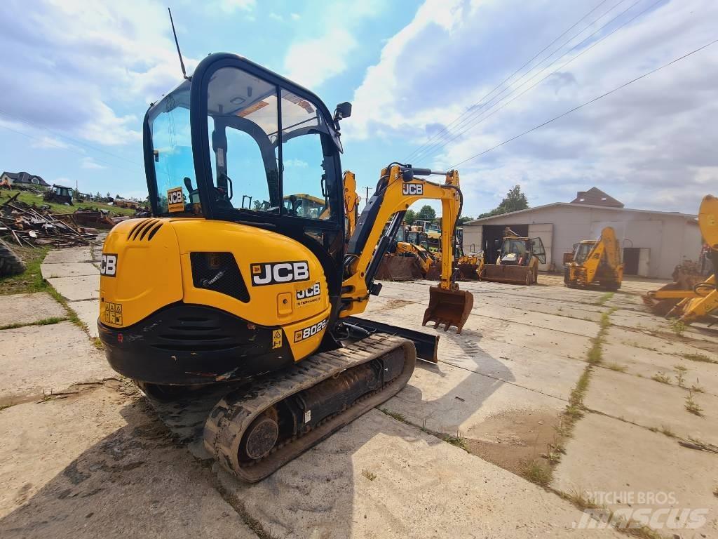 JCB 8026 CTS Mini ekskavatoriai < 7 t