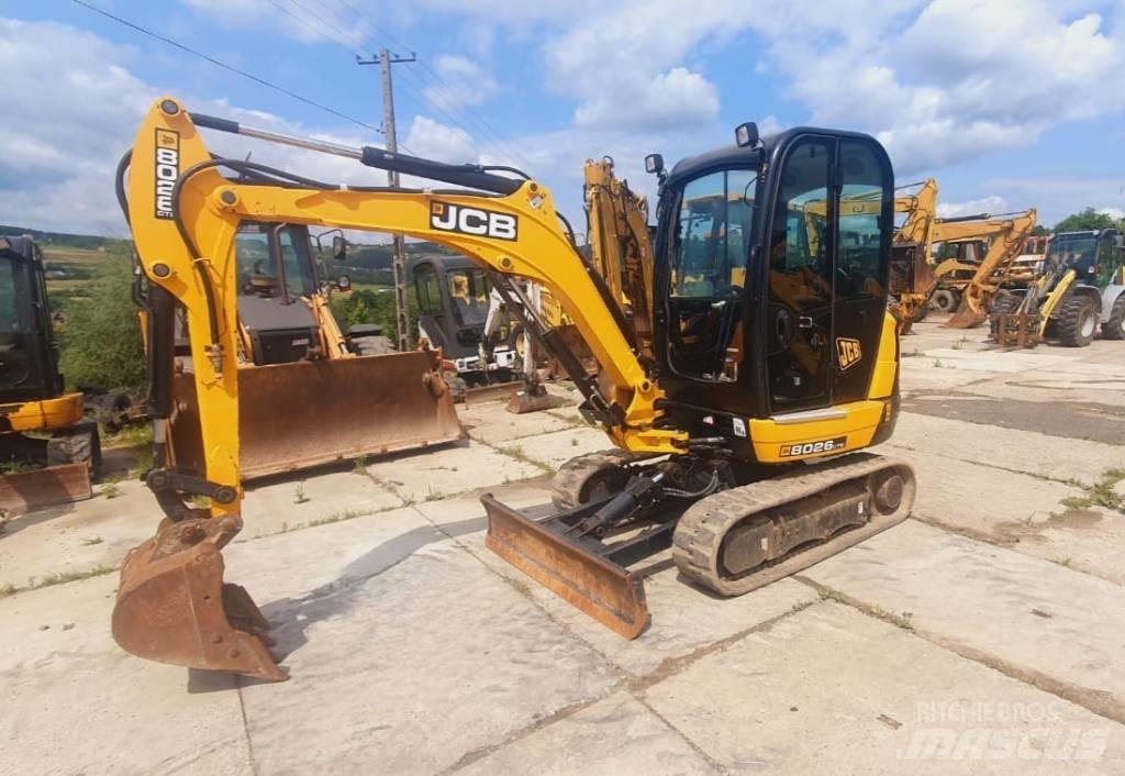 JCB 8026 CTS Mini ekskavatoriai < 7 t