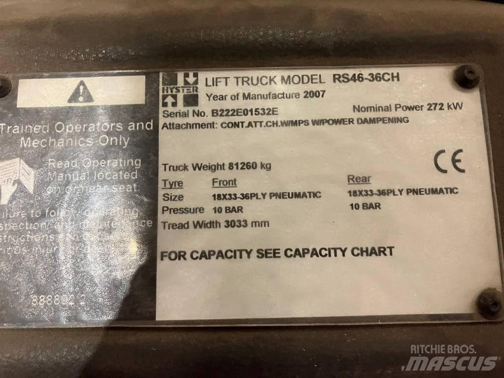Hyster RS46-36CH Konteinerių krautuvai