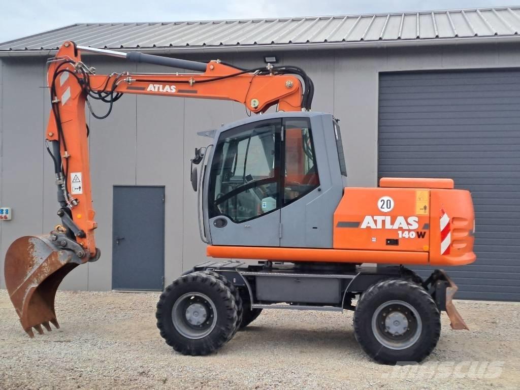 Atlas 140 W Ratiniai ekskavatoriai