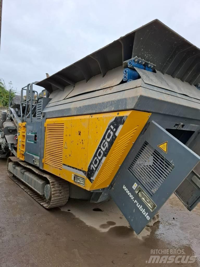 Rubble Master 100GO Mobilūs smulkintuvai