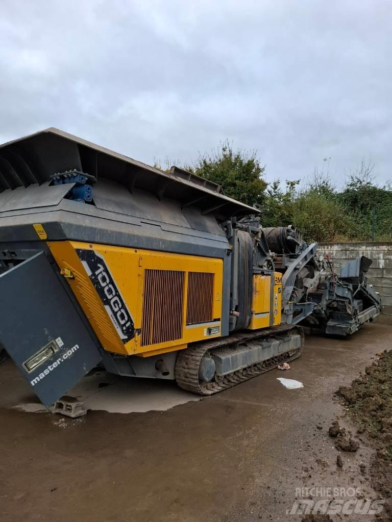 Rubble Master 100GO Mobilūs smulkintuvai