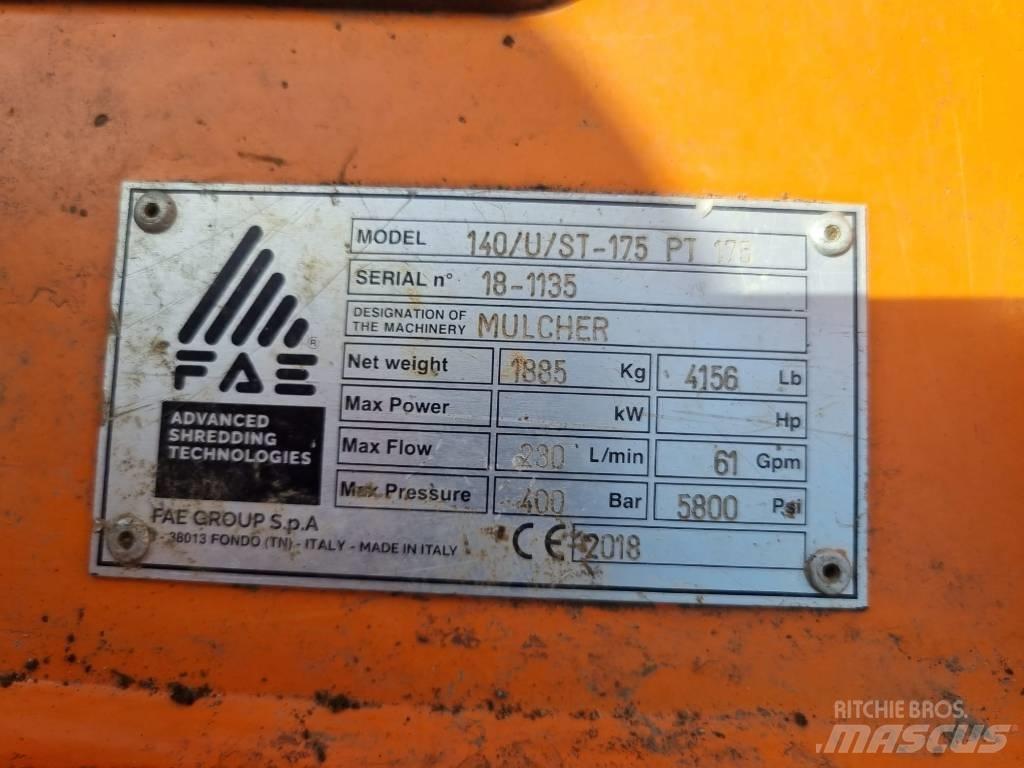 FAE PT-175 Miško mulčeriai