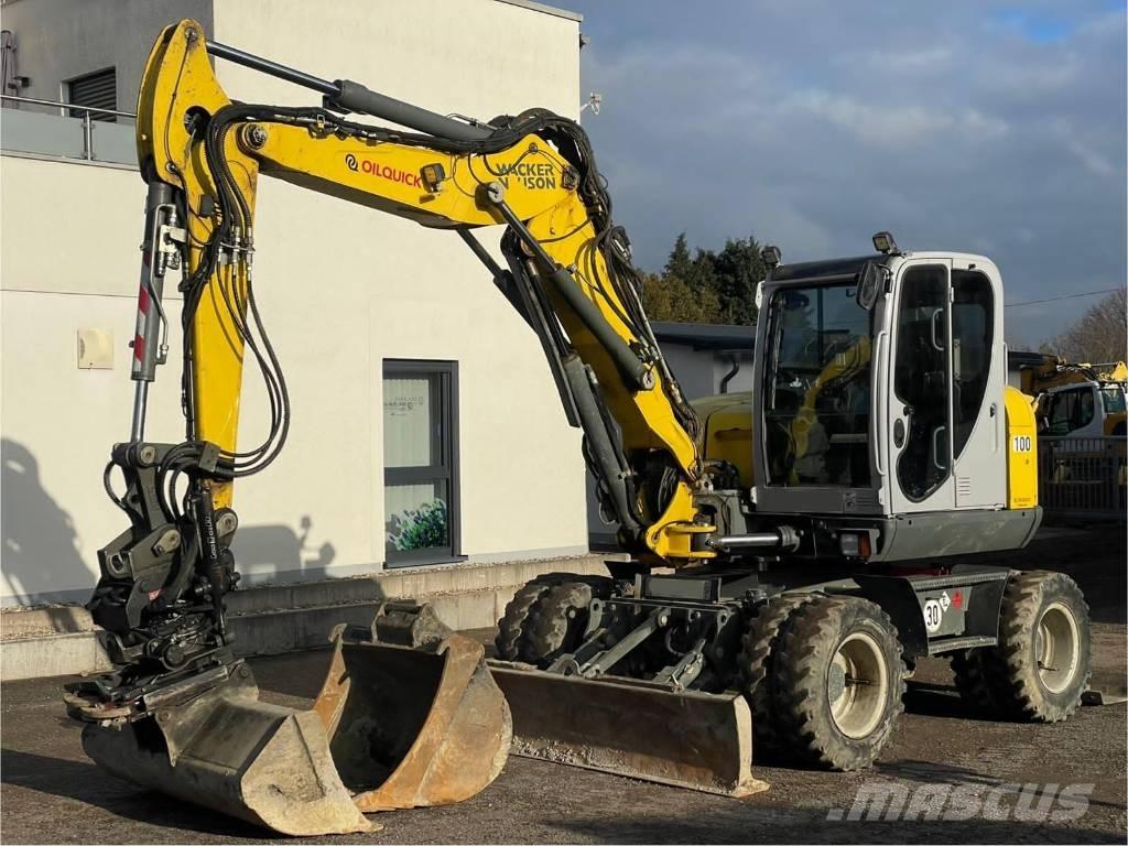 Wacker Neuson EW 100 Ratiniai ekskavatoriai