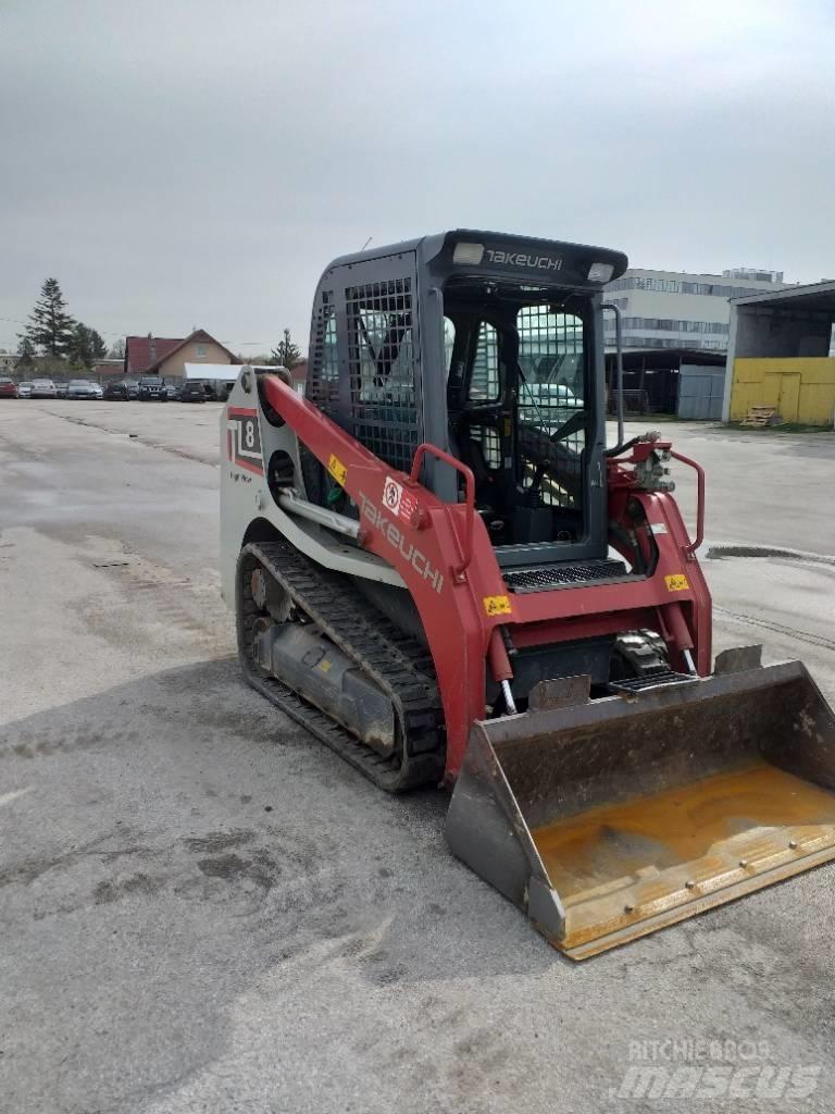 Takeuchi TL8 Krautuvai su šoniniu pasukimu