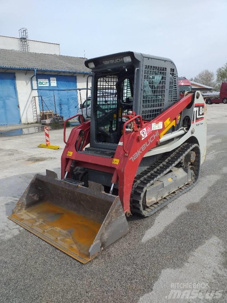 Takeuchi TL8 Krautuvai su šoniniu pasukimu