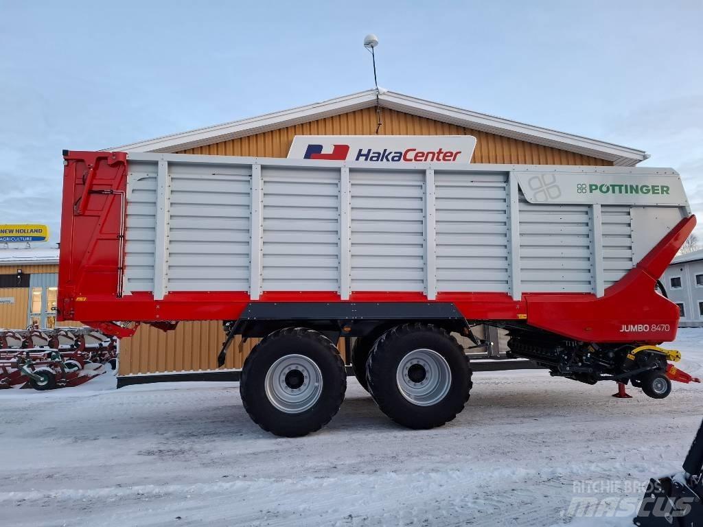 Pöttinger Jumbo 8470 Savikrovės priekabos