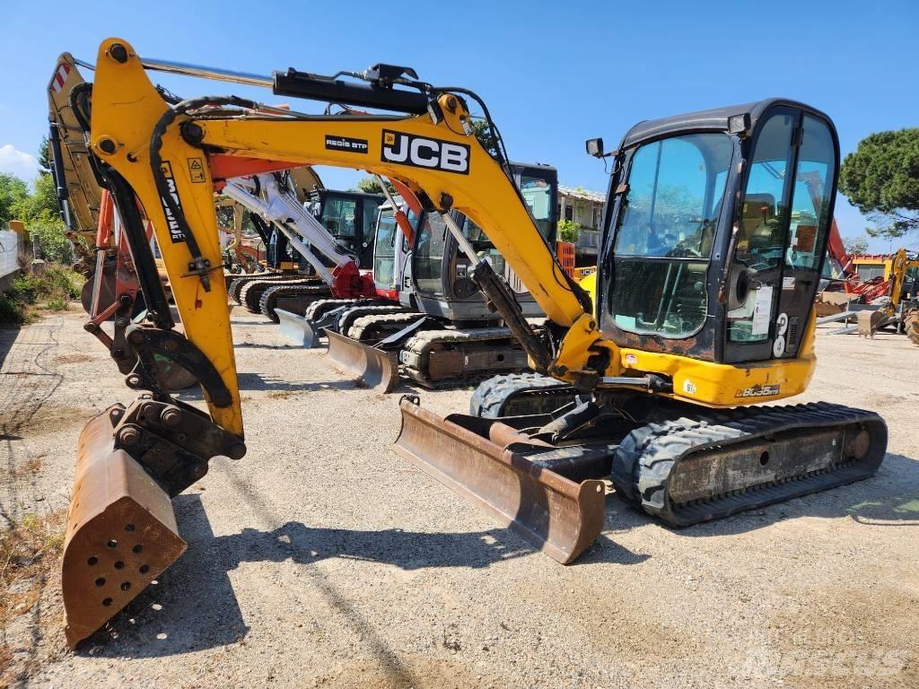 JCB 8055 RTS Mini ekskavatoriai < 7 t
