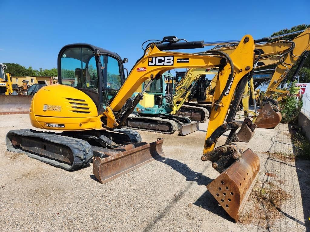 JCB 8055 RTS Mini ekskavatoriai < 7 t