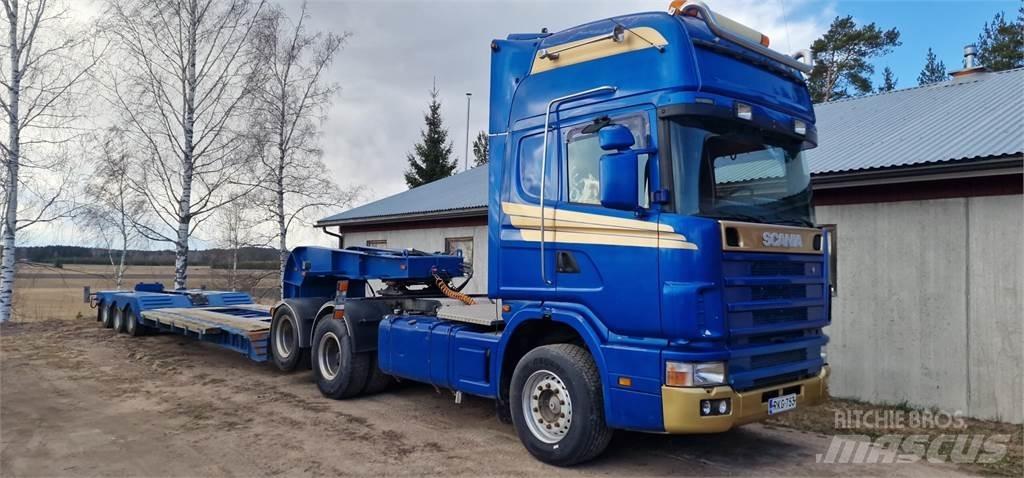 Scania R144 Autovežiai