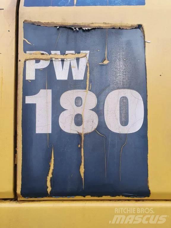 Komatsu PW180-7K Ratiniai ekskavatoriai