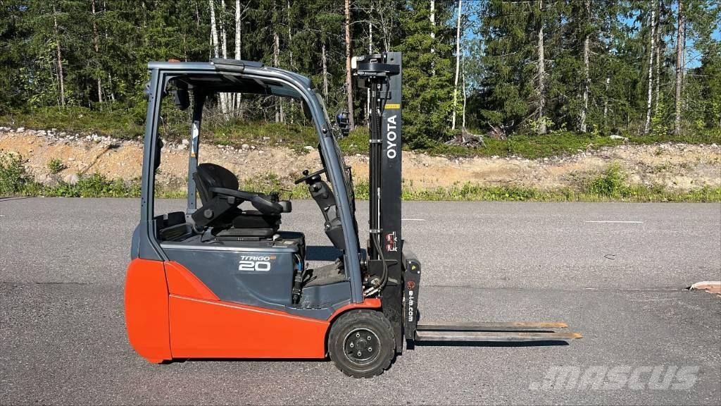 Toyota 8 FBET 20 Elektriniai šakiniai krautuvai