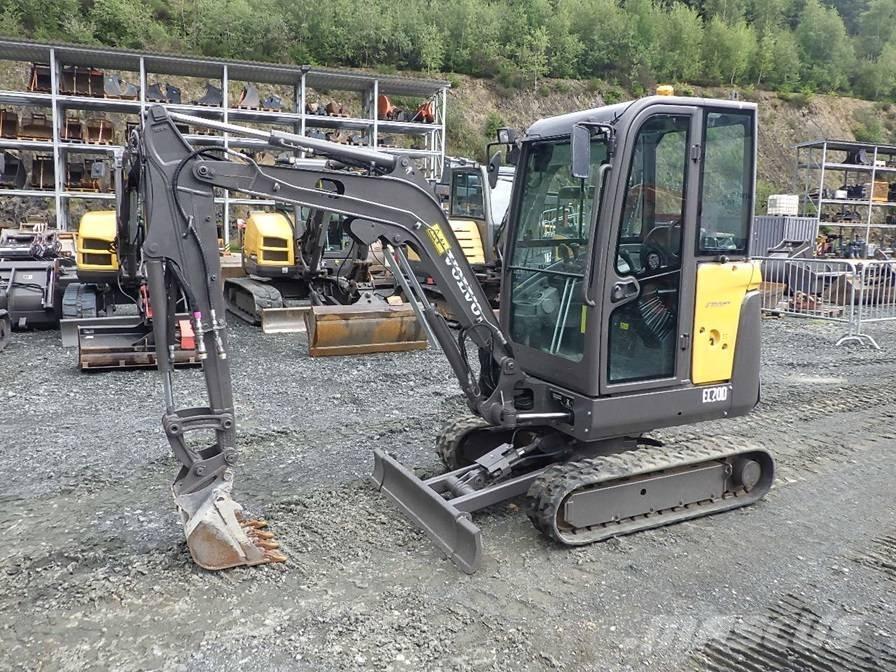 Volvo EC 20 D Mini ekskavatoriai < 7 t