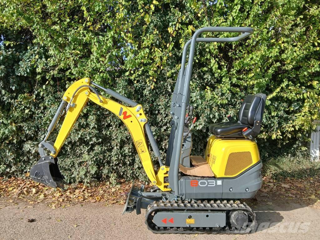 Wacker Neuson 803 Mini ekskavatoriai < 7 t
