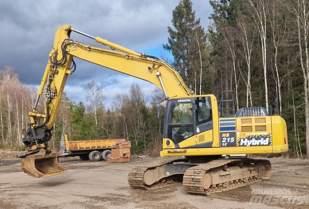Komatsu HB 215 LC-2 Vikšriniai ekskavatoriai