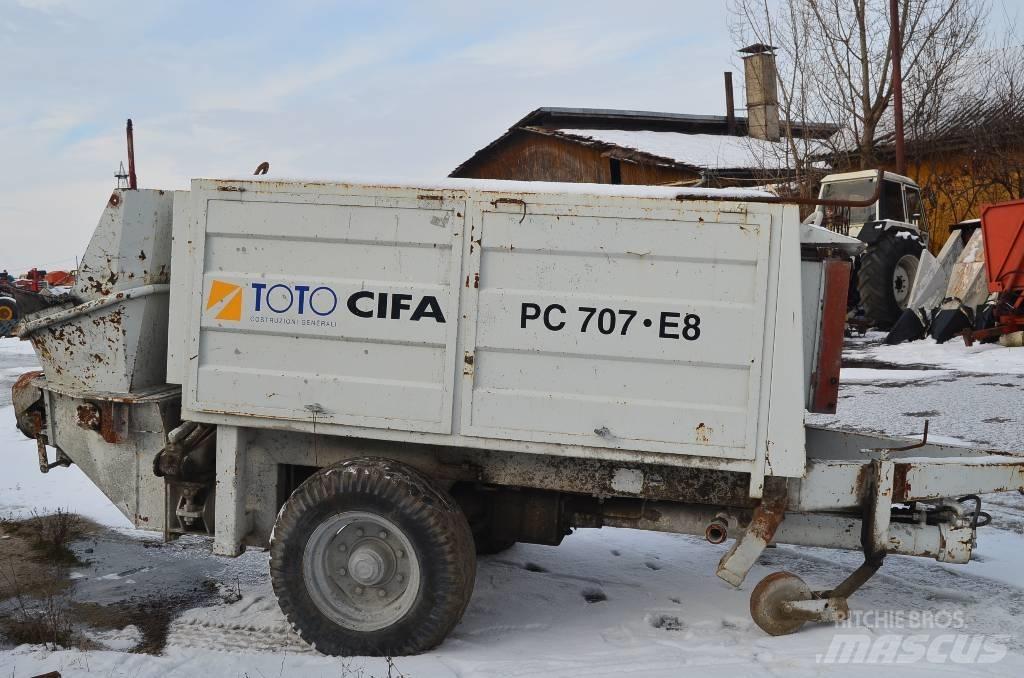 Cifa PC 707 Betono siurbliai