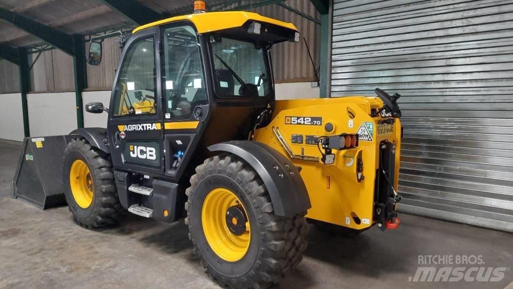 JCB 542-70 Agrixtra Teleskopiniai krautuvai žemės ūkiui