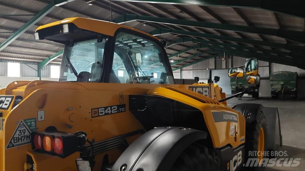 JCB 542-70 Agrixtra Teleskopiniai krautuvai žemės ūkiui
