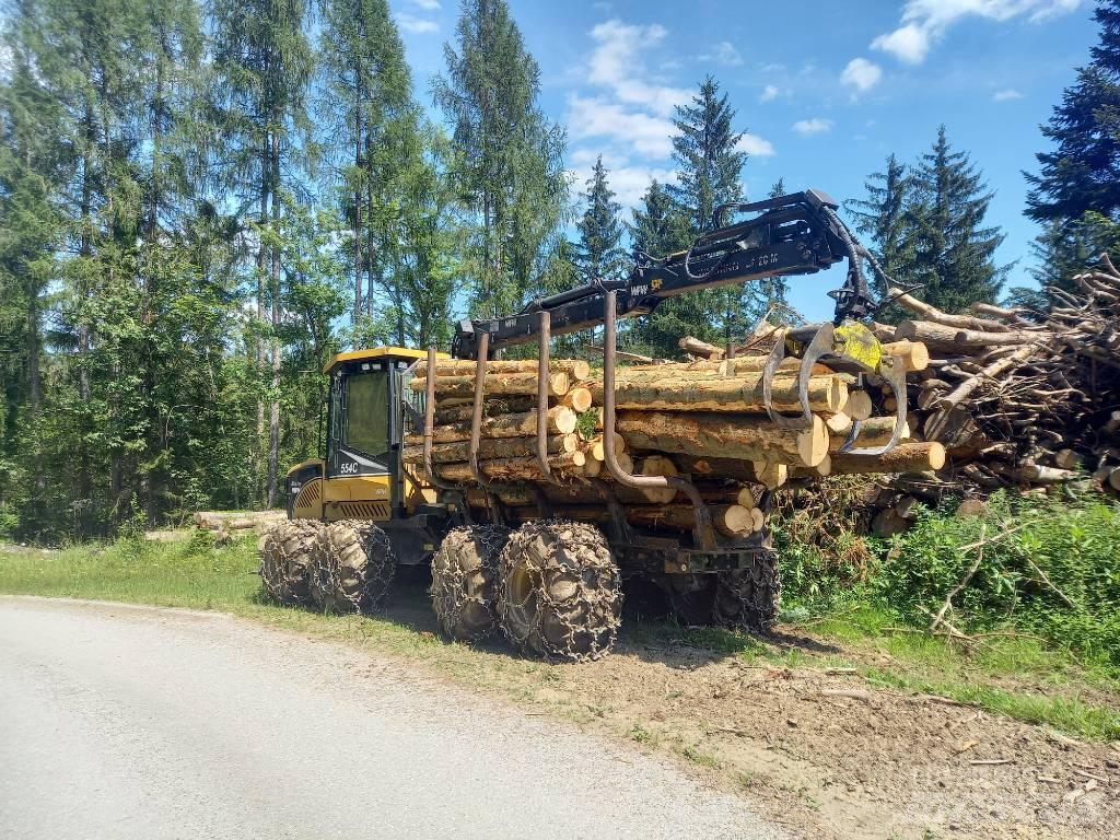 Eco Log 554C Naudoti miškovežiai (Forvarderiai)