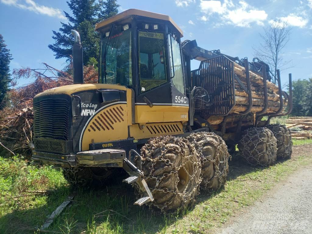 Eco Log 554C Naudoti miškovežiai (Forvarderiai)