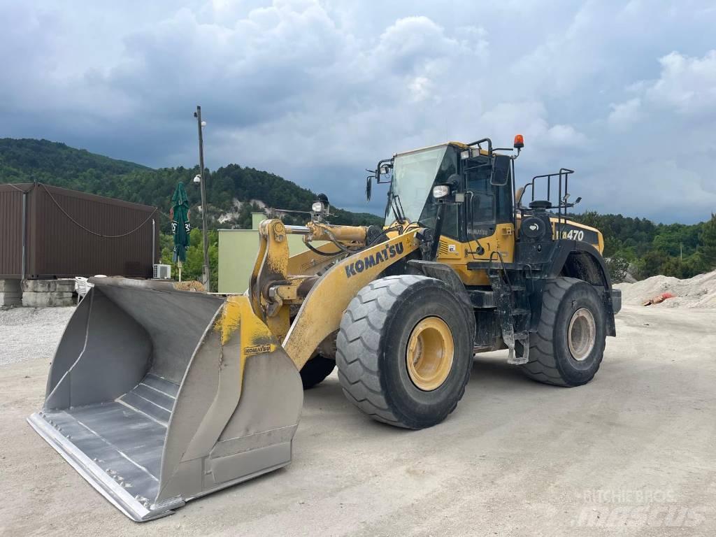 Komatsu WA 470-8 Naudoti ratiniai krautuvai