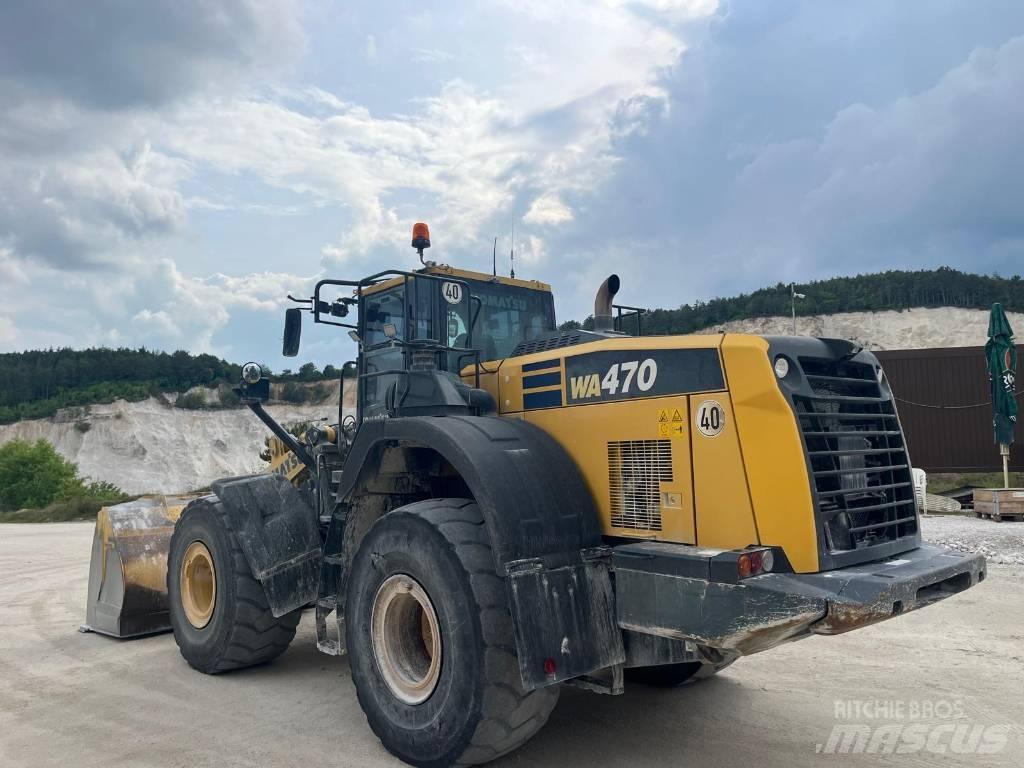 Komatsu WA 470-8 Naudoti ratiniai krautuvai