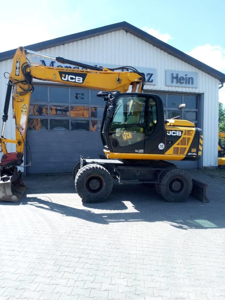 JCB JS 145 W Ratiniai ekskavatoriai