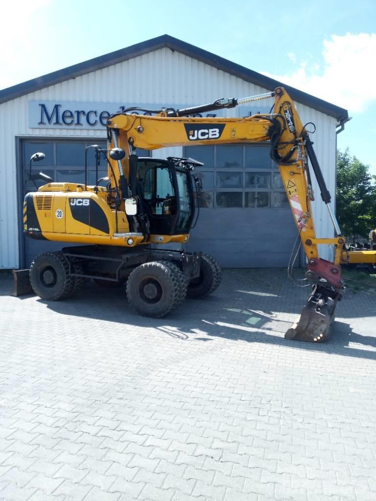 JCB JS 145 W Ratiniai ekskavatoriai
